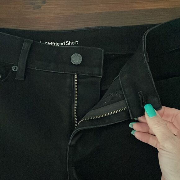 Talbots Girlfriend Jean Shorts Size 0P - Picture 3 of 8